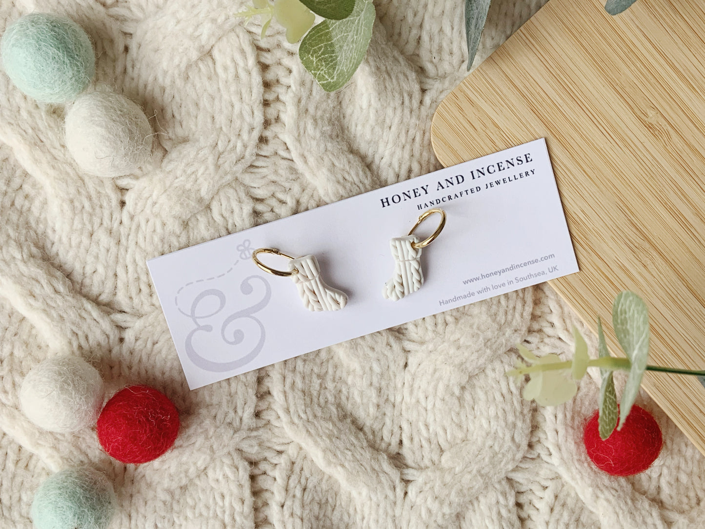 Knitted Stocking Huggies