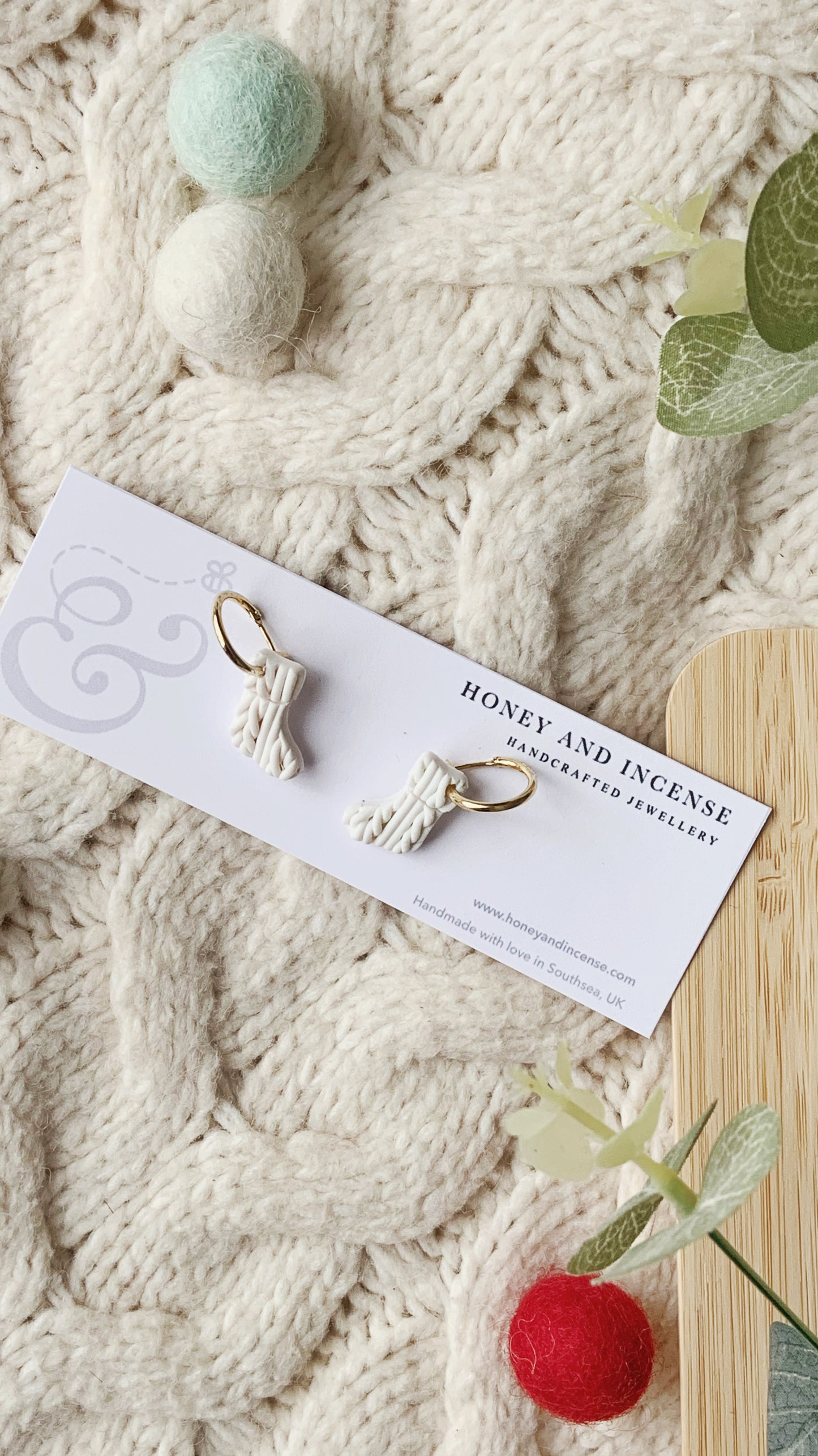 Knitted Stocking Huggies