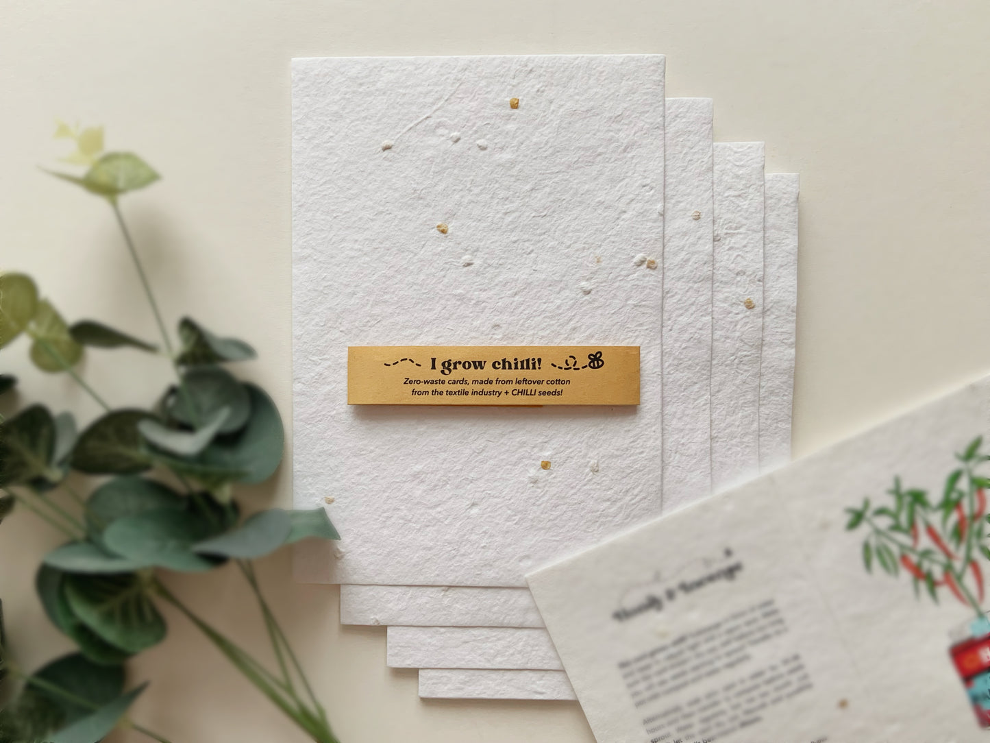 Chilli Seed Paper - Plain