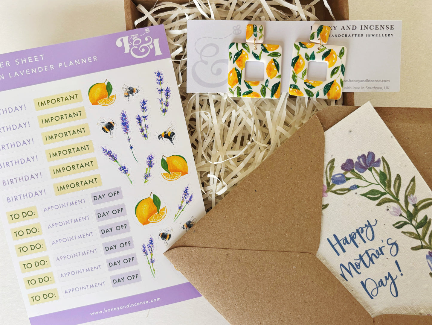 Lemon Mother’s Day Gift Box