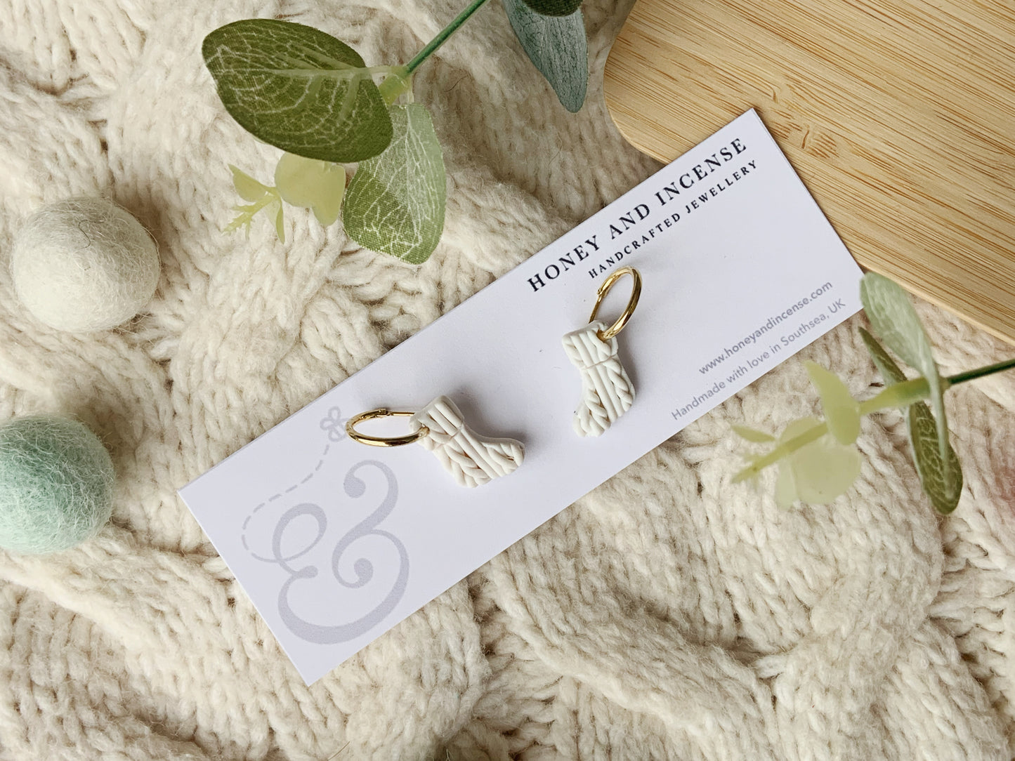 Knitted Stocking Huggies