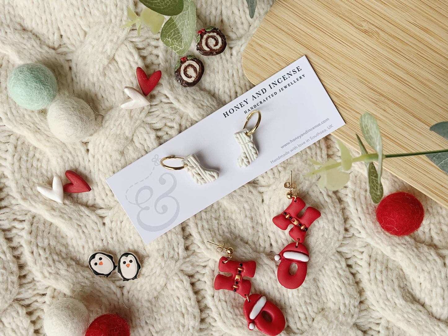 Knitted Stocking Huggies