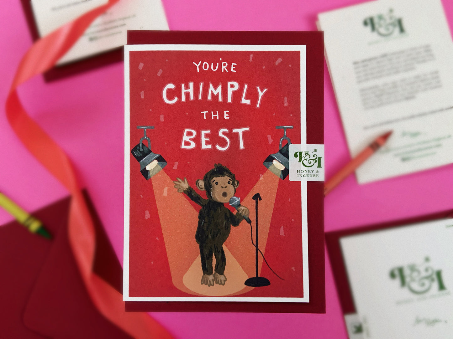 Chimply The Best Greetings Card