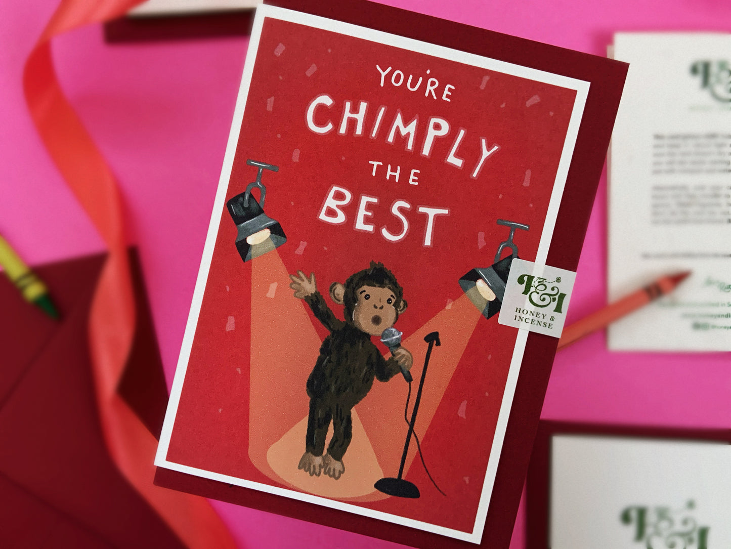 Chimply The Best Greetings Card
