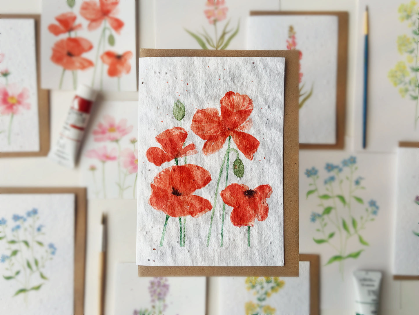 Poppies | Wildflower Seed Plantable Card