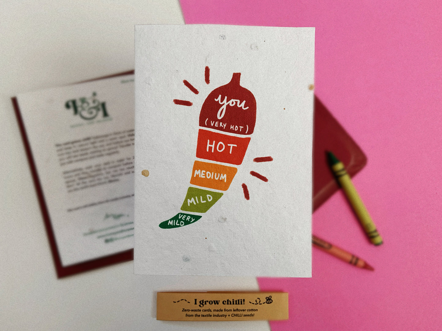 You're Hot - Chilli Seed Plantable Card