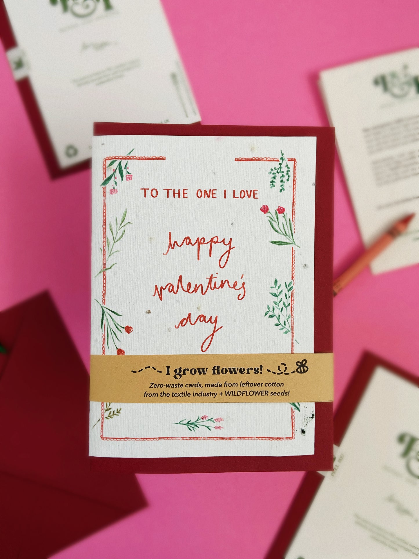 To The One I Love - Plantable Seed Card