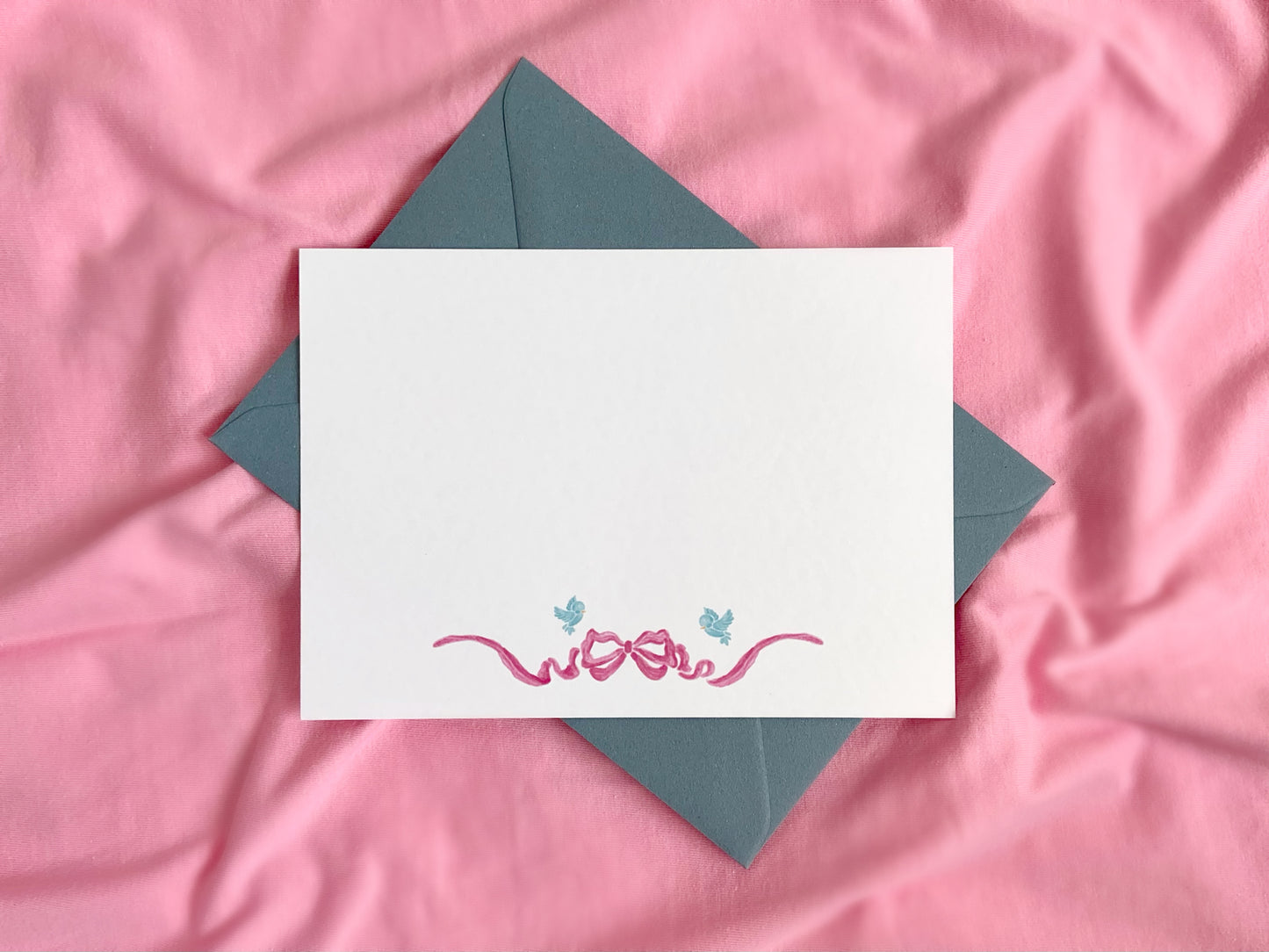 back of princess notecards