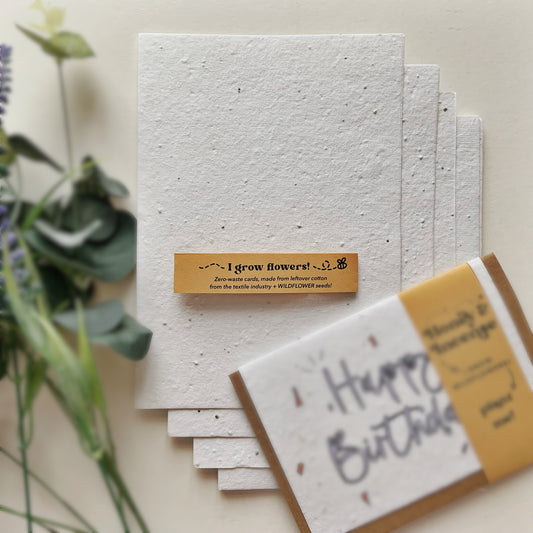 Wildflower Seed Paper - Plain