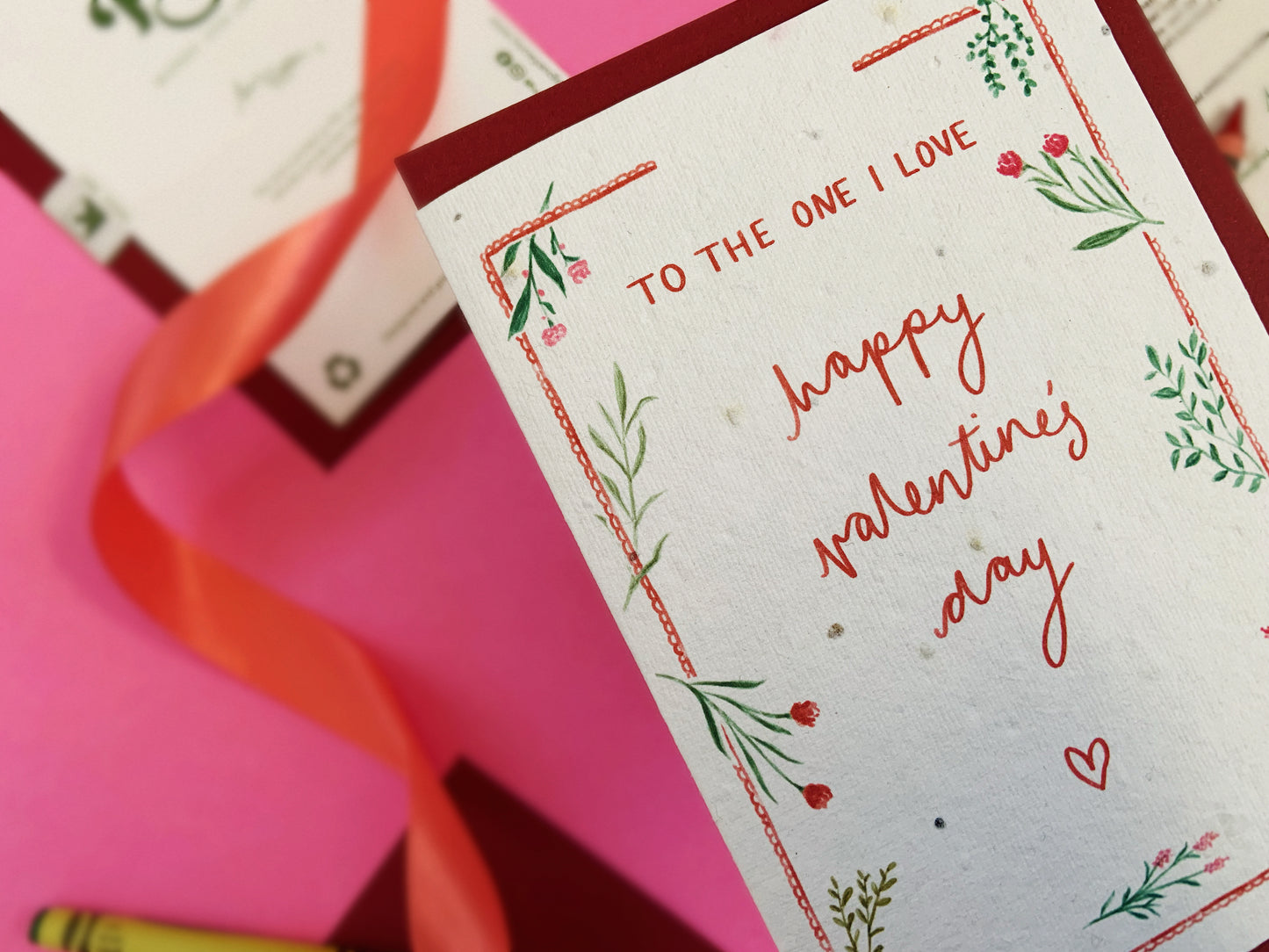 To The One I Love - Plantable Seed Card