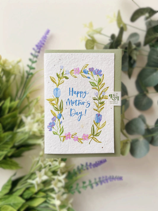 Mother's Day Wildflower Plantable Card