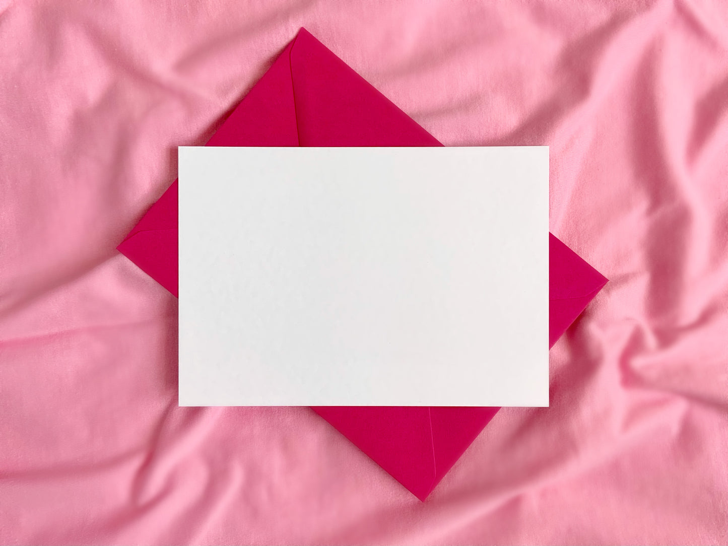 Hot Pink Personalised Notecards