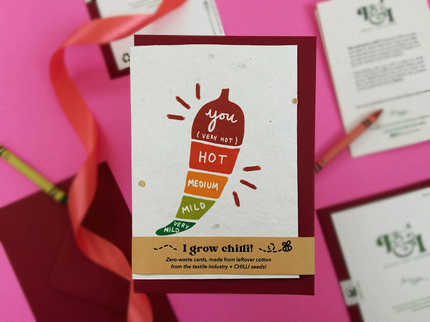 You're Hot - Chilli Seed Plantable Card