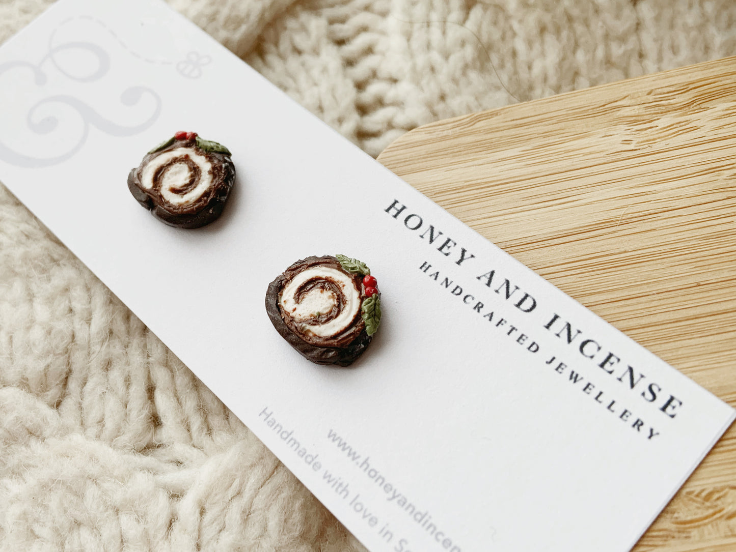 Yule Log Studs