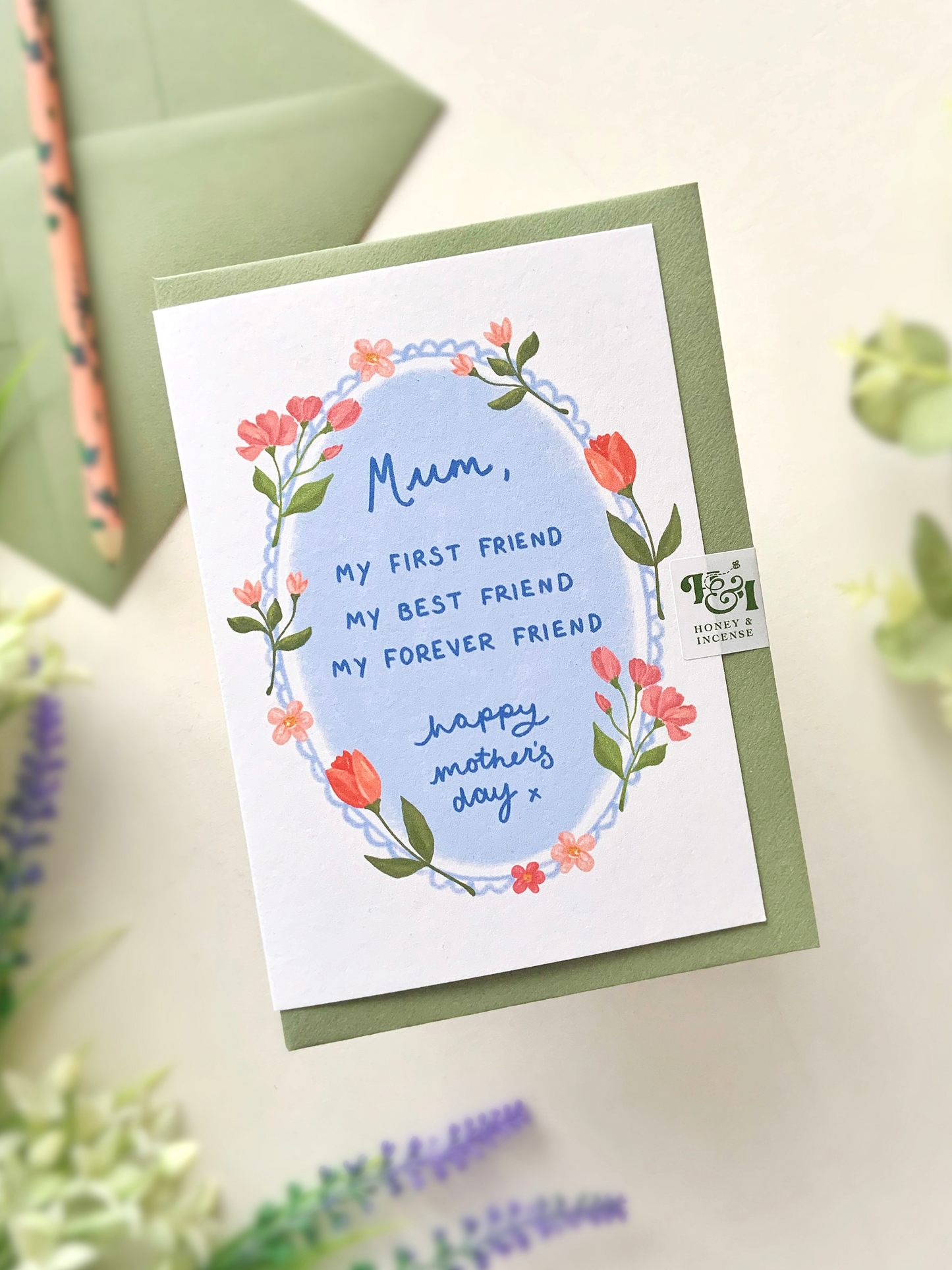 Best Friend Mother's Day Card