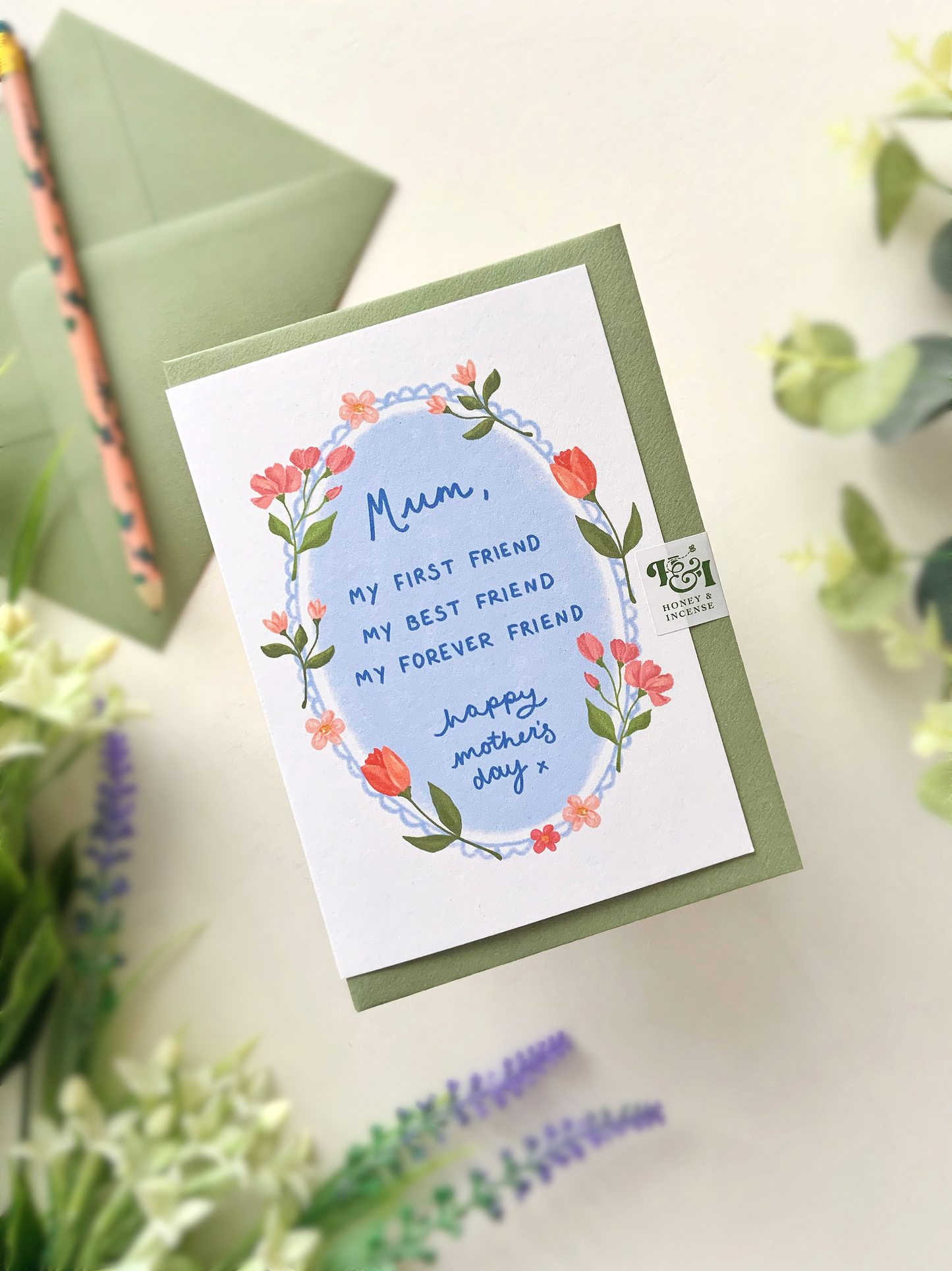 Best Friend Mother's Day Card