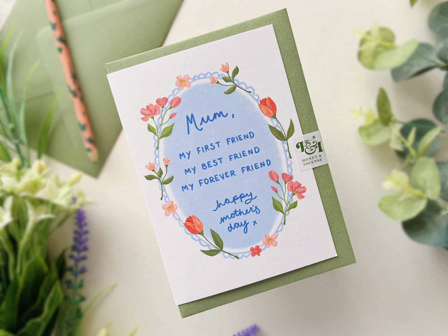 Best Friend Mother's Day Card