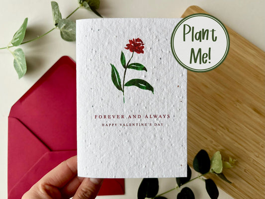 Forever & Always - Plantable Wildflower Card