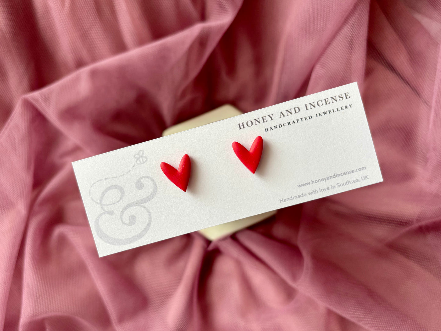 Heart Studs