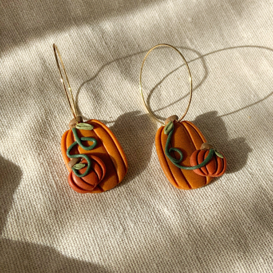 Double Pumpkin Hoops