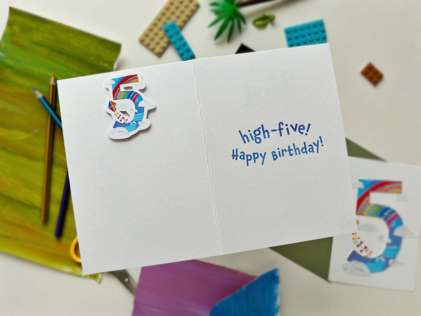 5th Birthday Card | High Five! You’re Five!