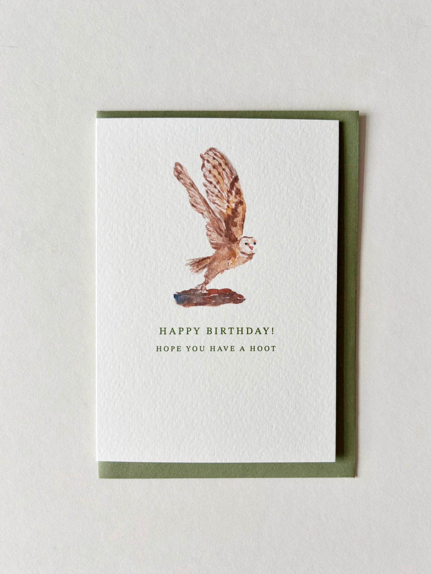 Owl Birthday Card