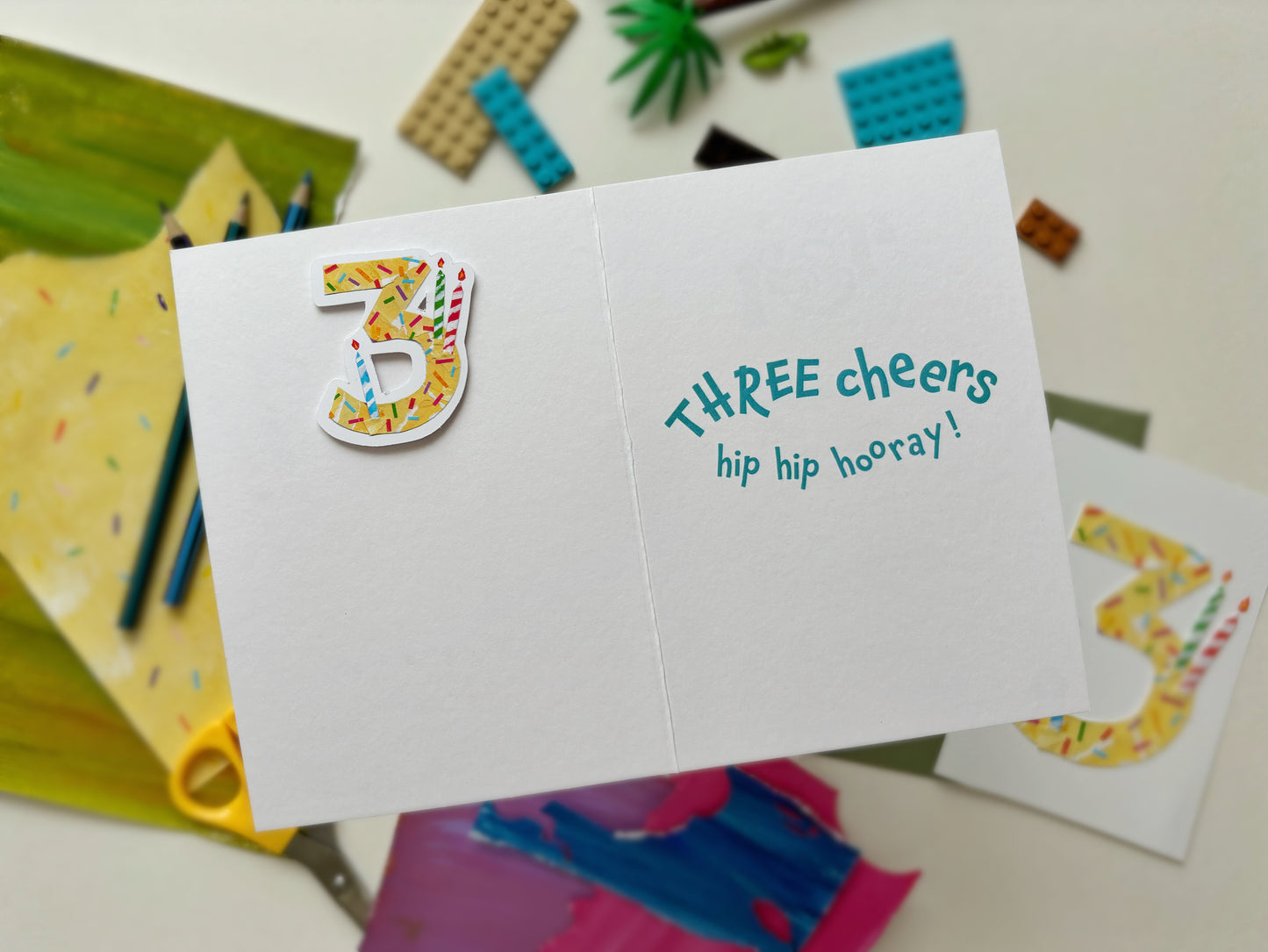 3rd Birthday Card | Three Cheers!