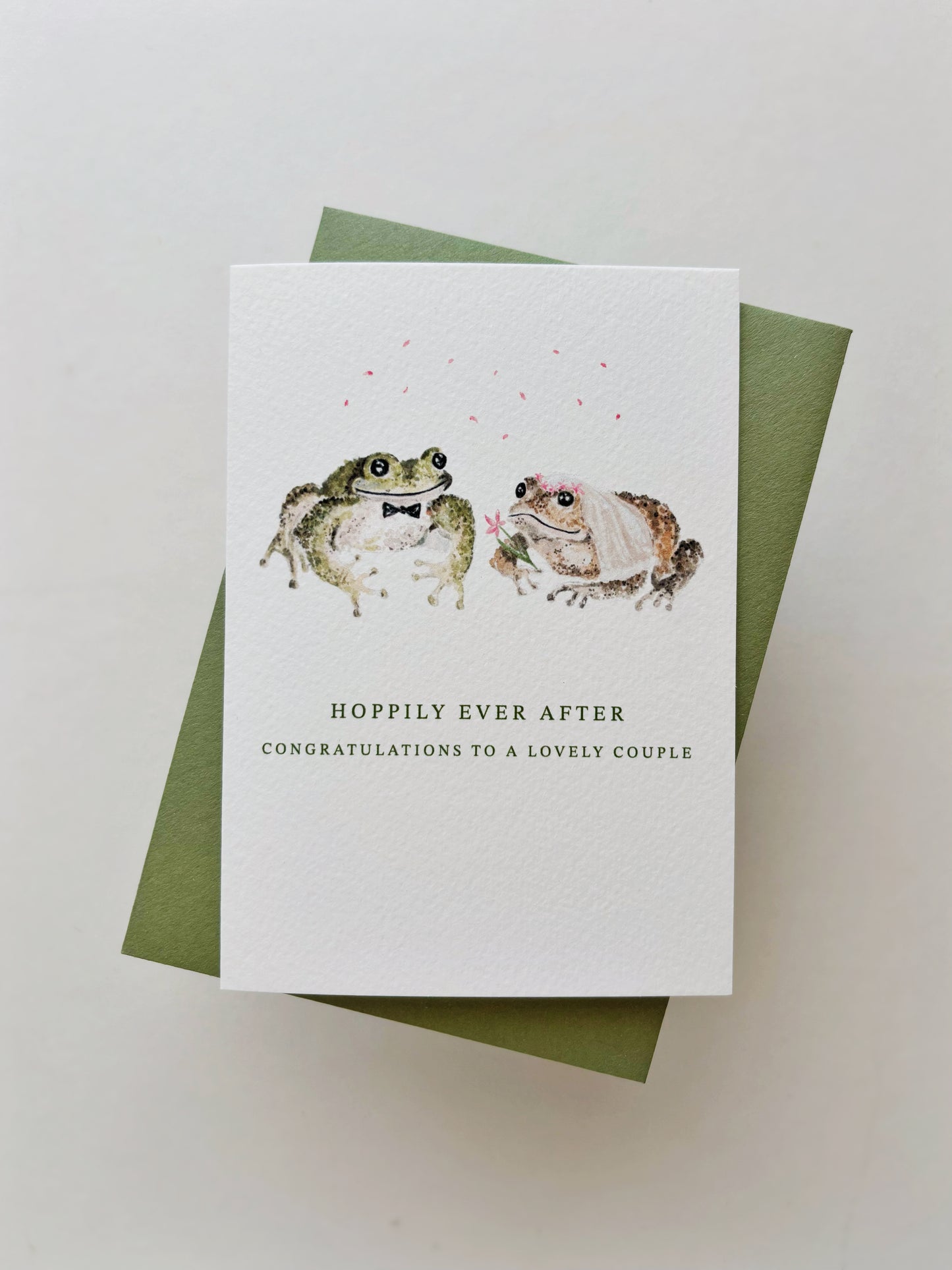 Hoppily Ever After Card