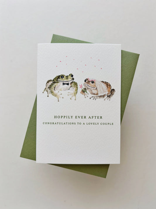 Hoppily Ever After Card
