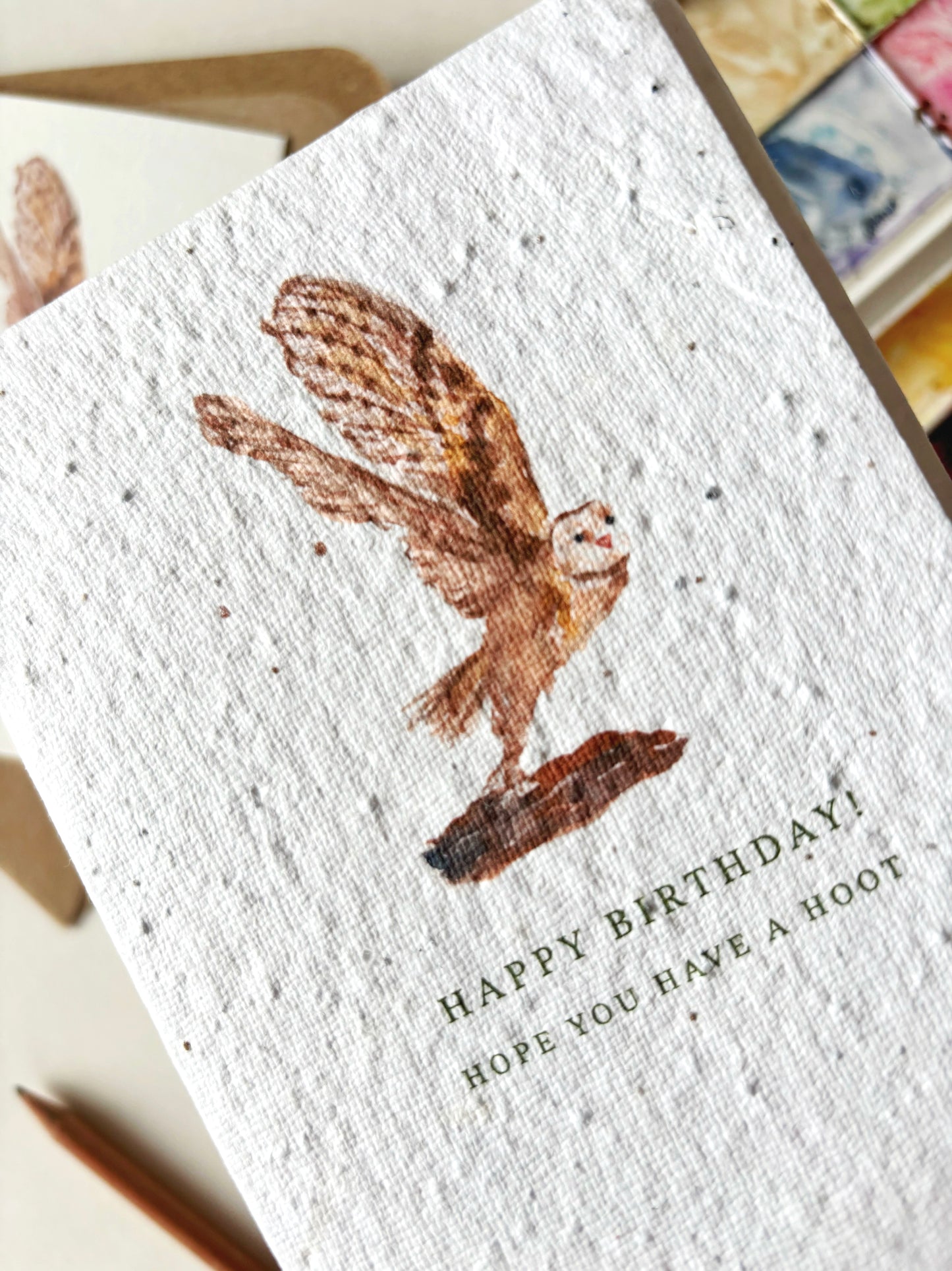Owl Birthday Card