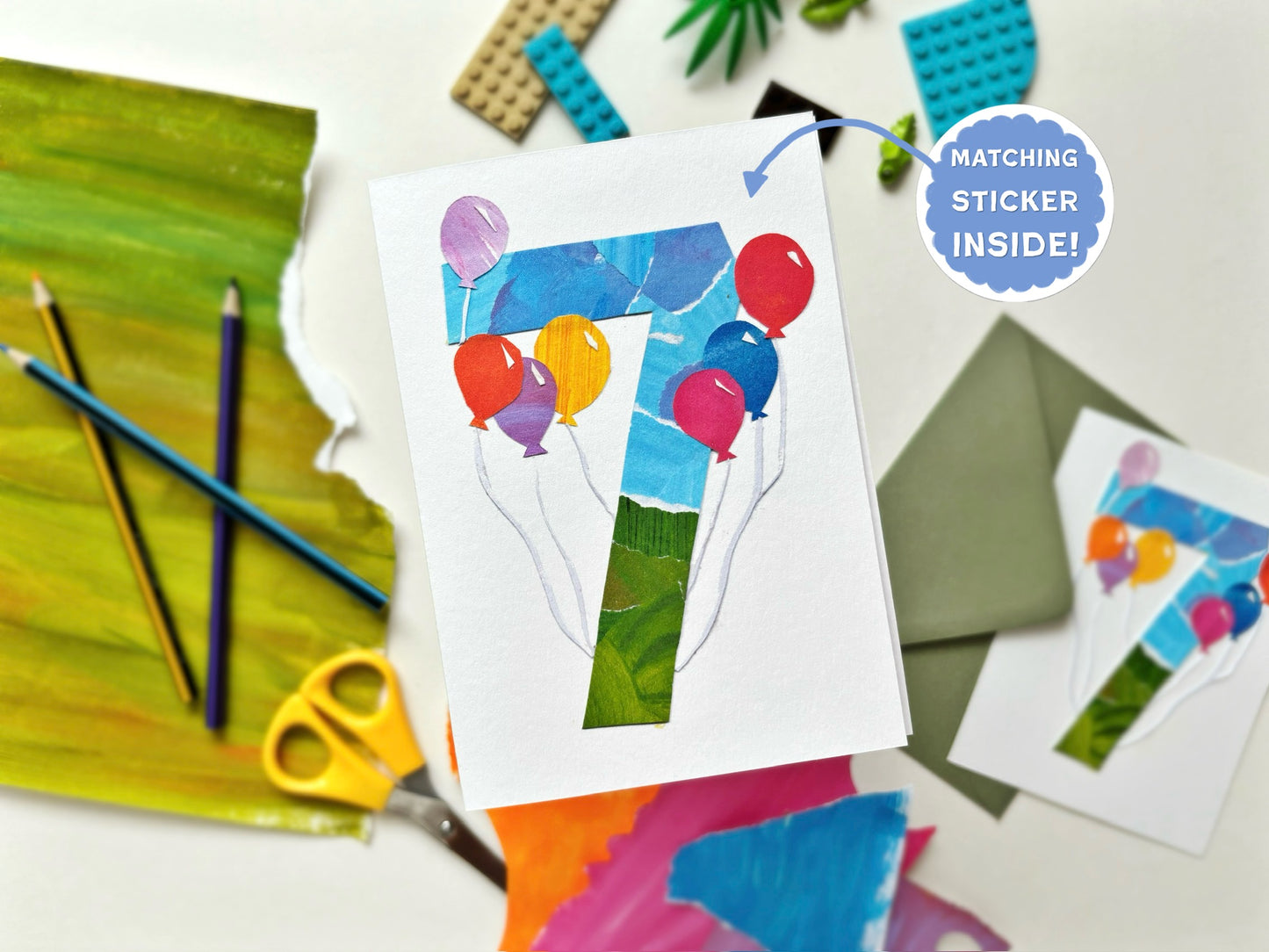 7th Birthday Card | Sensational Seven Year Old!