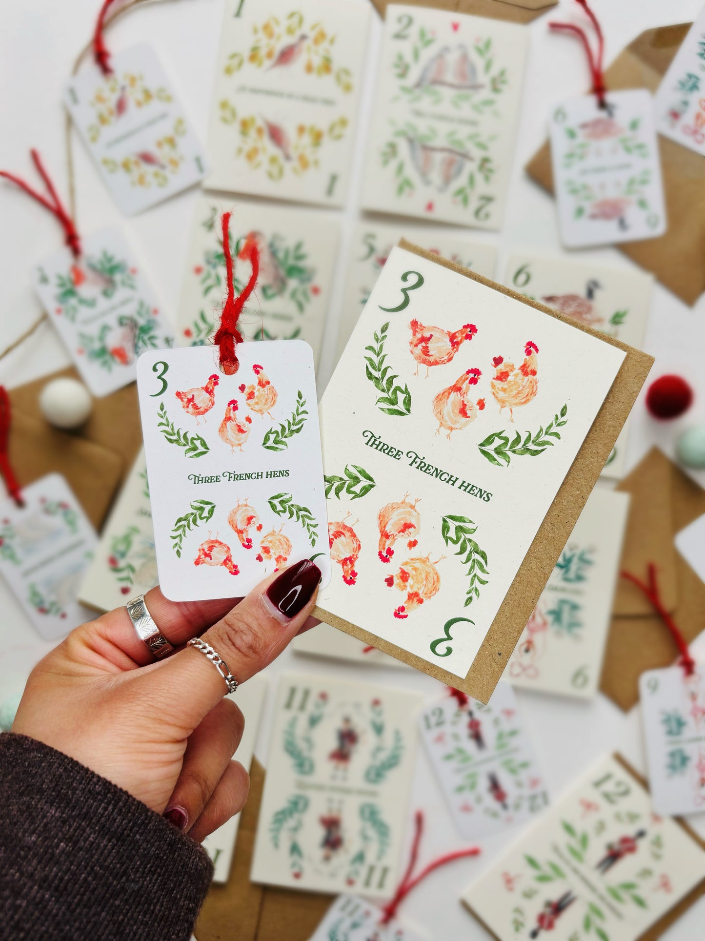 The 12 Days of Christmas Gift Tags Multipack