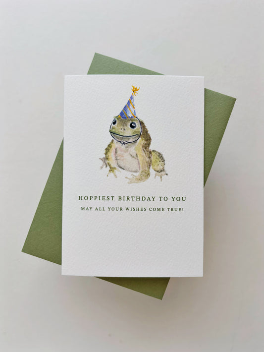 Hoppiest Birthday Card