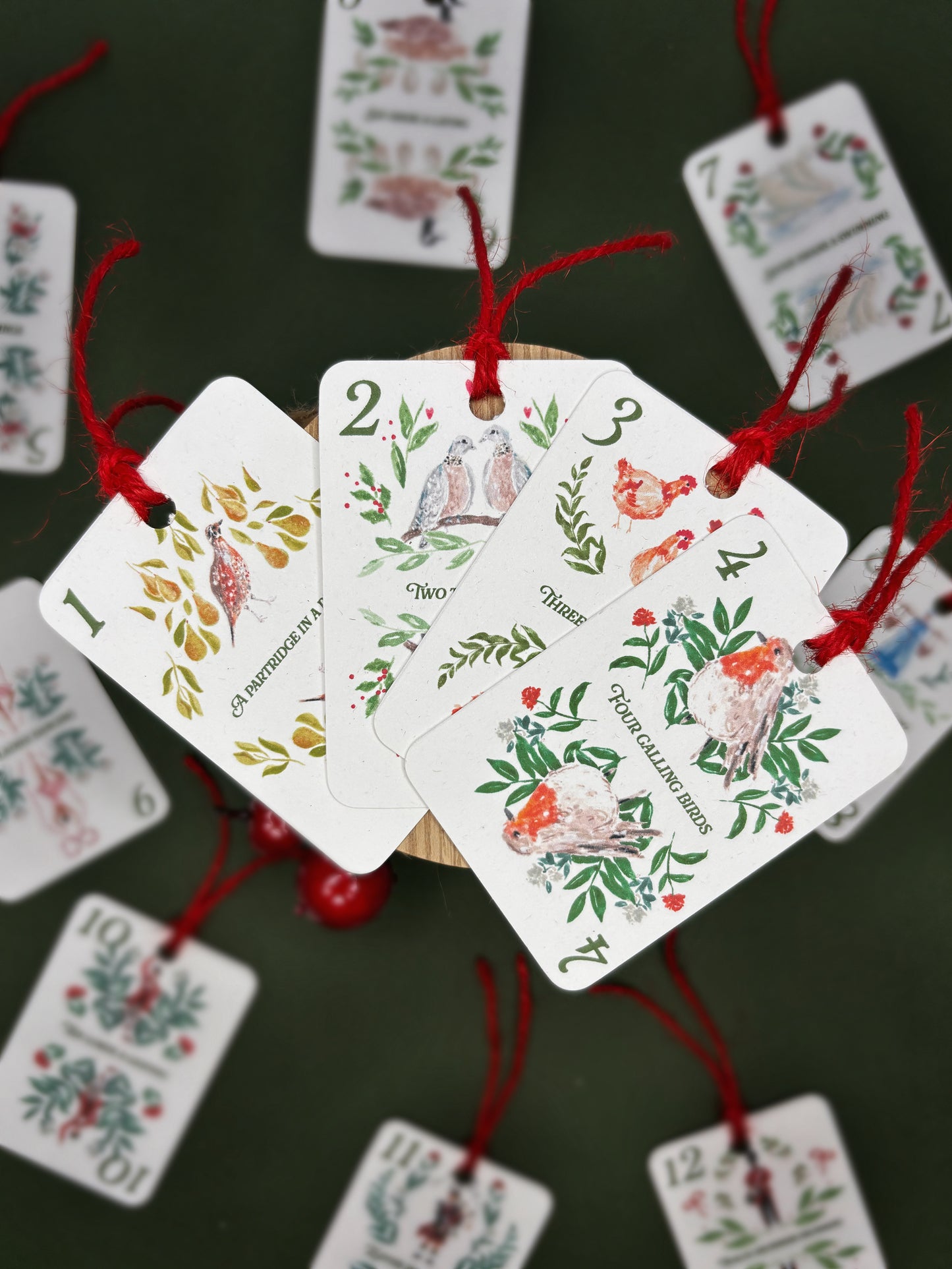 The 12 Days of Christmas Gift Tags Multipack