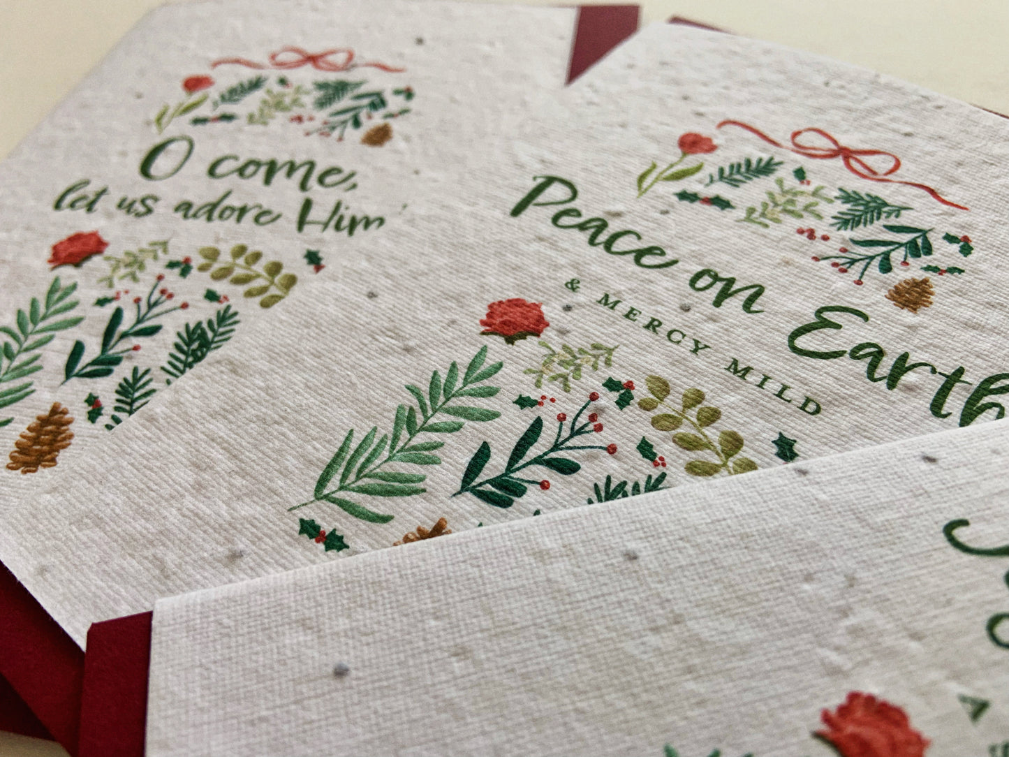 Peace On Earth | Wildflower Seed Plantable Card