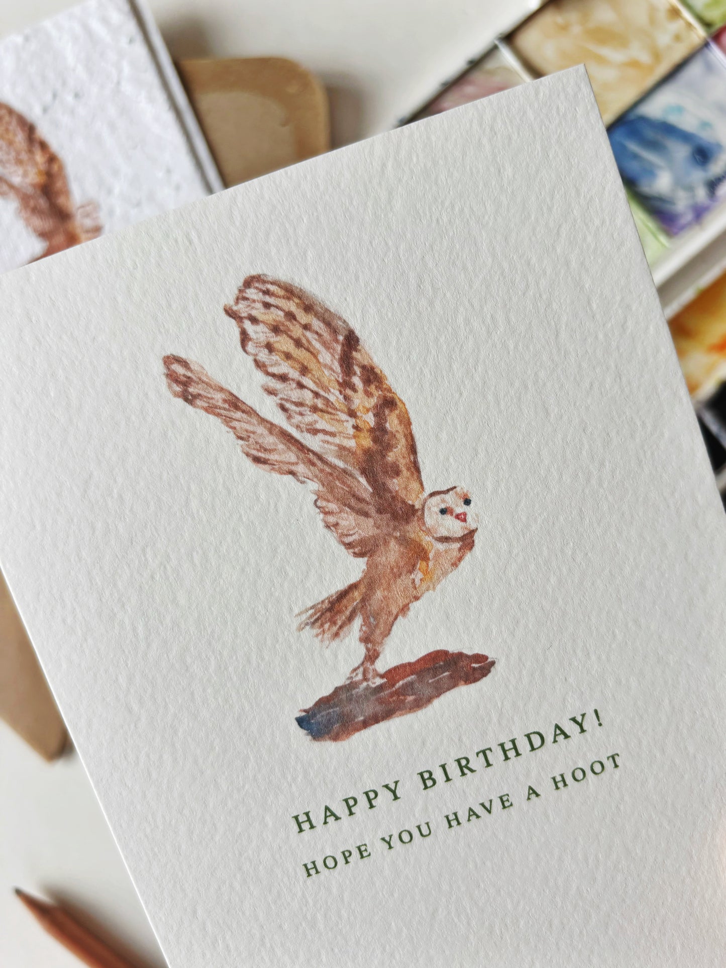 Owl Birthday Card