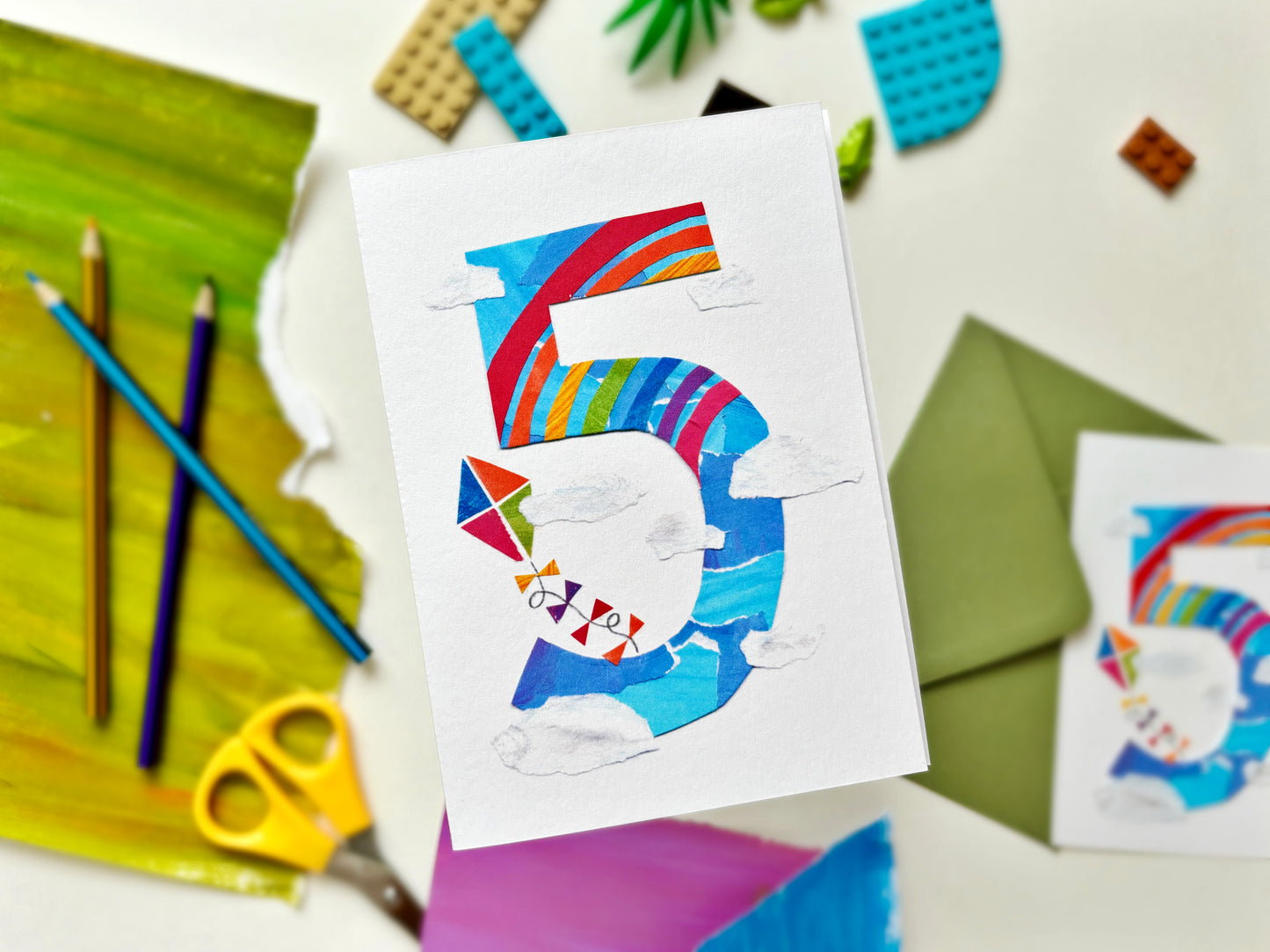 5th Birthday Card | High Five! You’re Five!