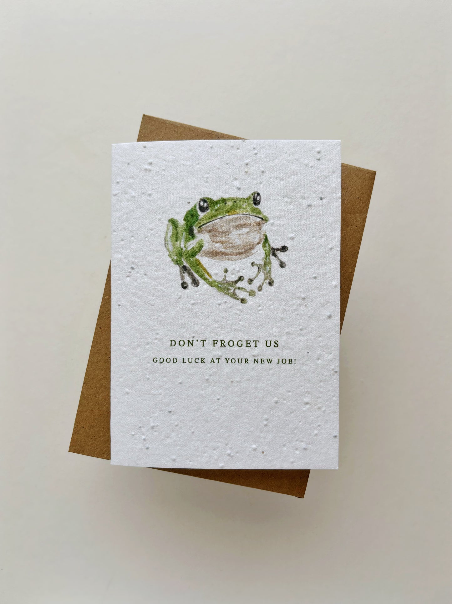Don't Froget Us Card (New Job)