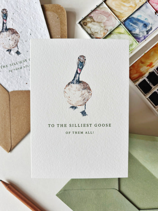 Silly Goose Card