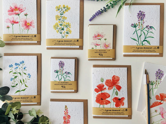*Harriet* Custom Wildflower Hearts
