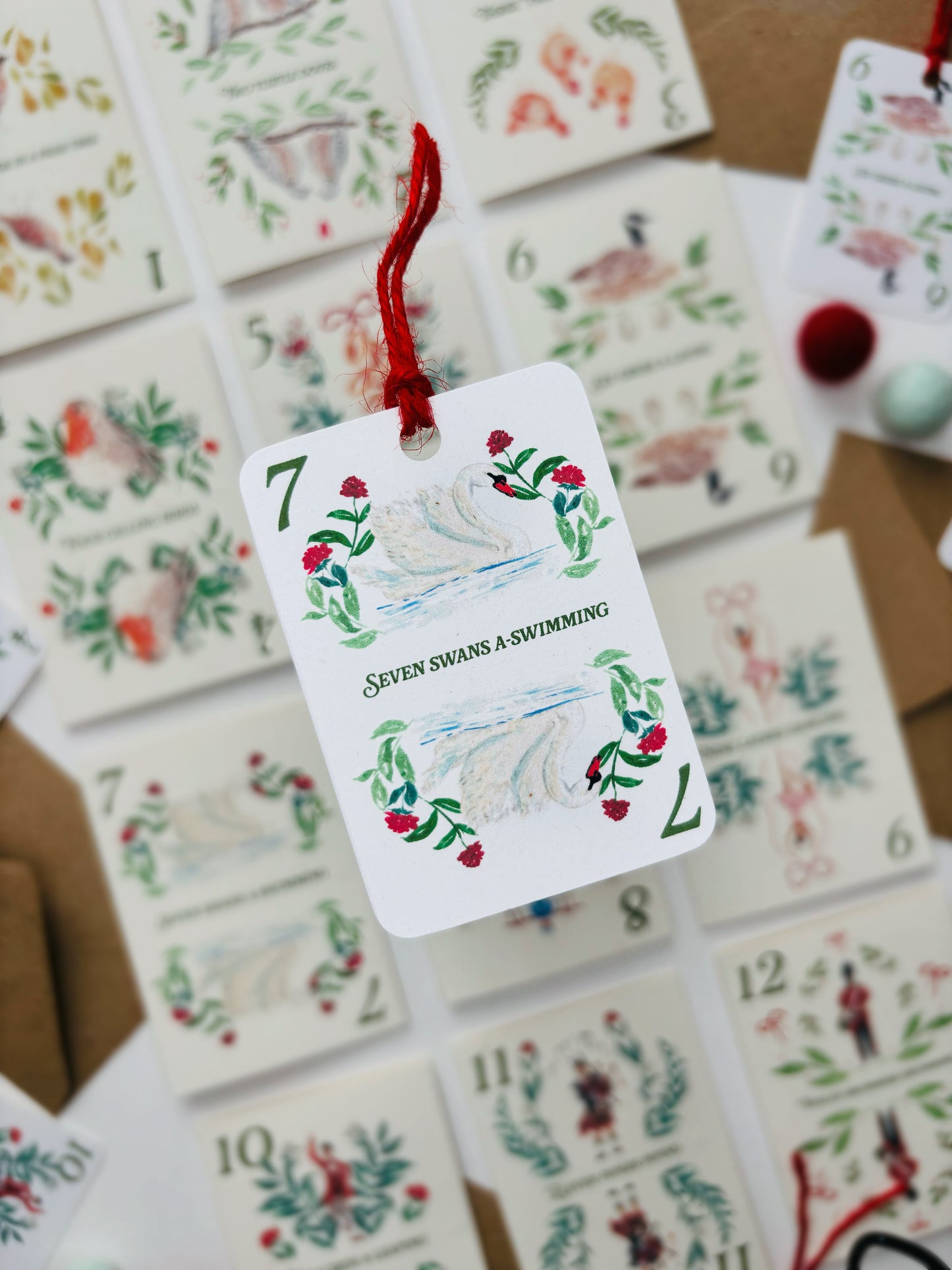 The 12 Days of Christmas Gift Tags Multipack