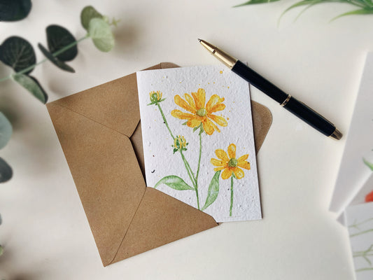 Rudbeckia | Wildflower Seed Plantable Card