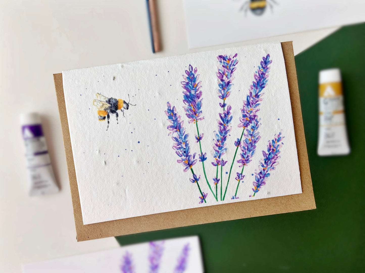 Lavender Plantable Card Collection