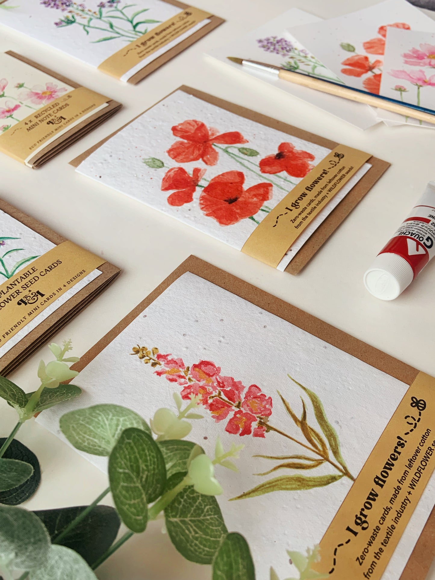 Poppies | Wildflower Seed Plantable Card