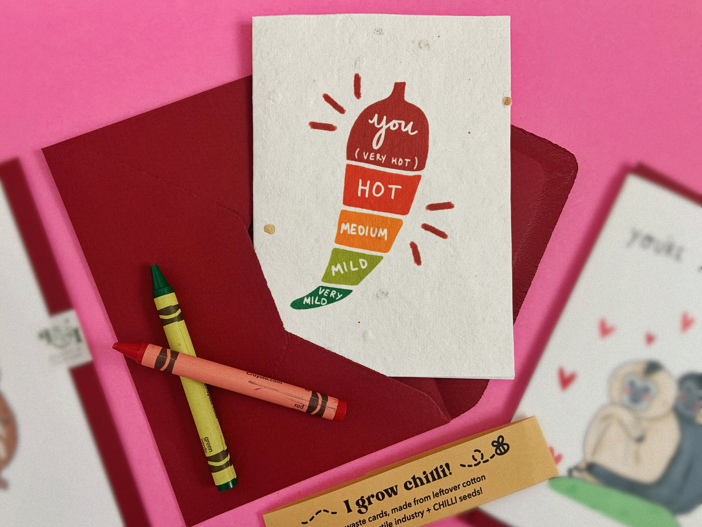 You're Hot - Chilli Seed Plantable Card