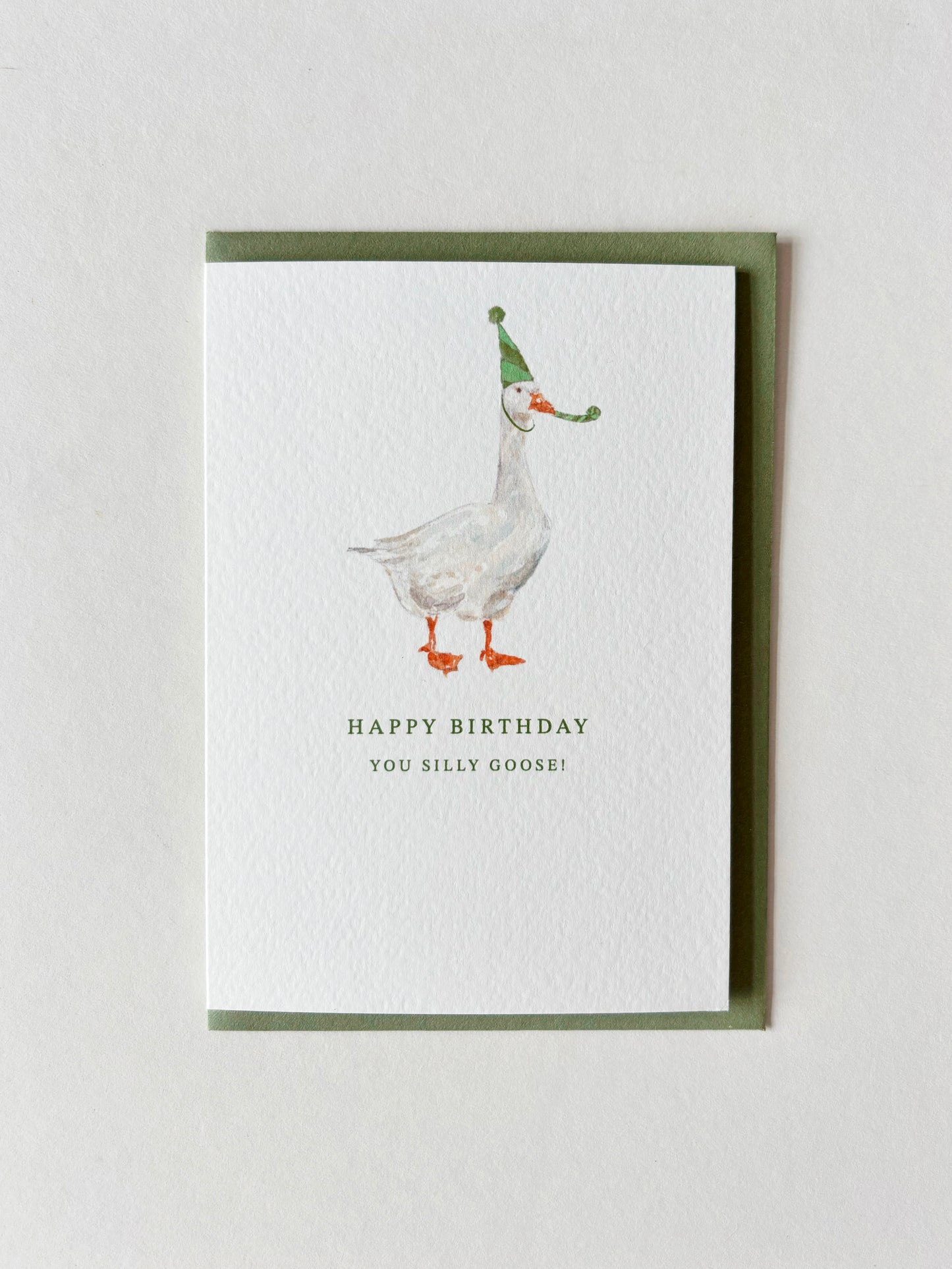 Happy Birthday Silly Goose Card