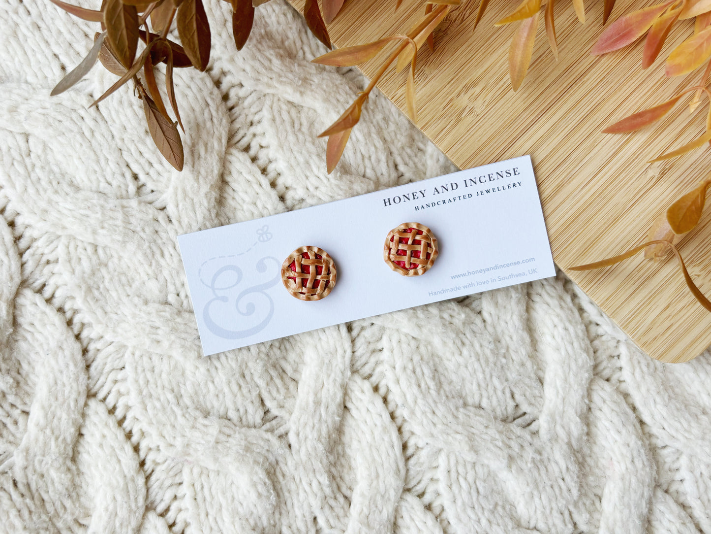 Blueberry & Cherry Whole Pie Studs