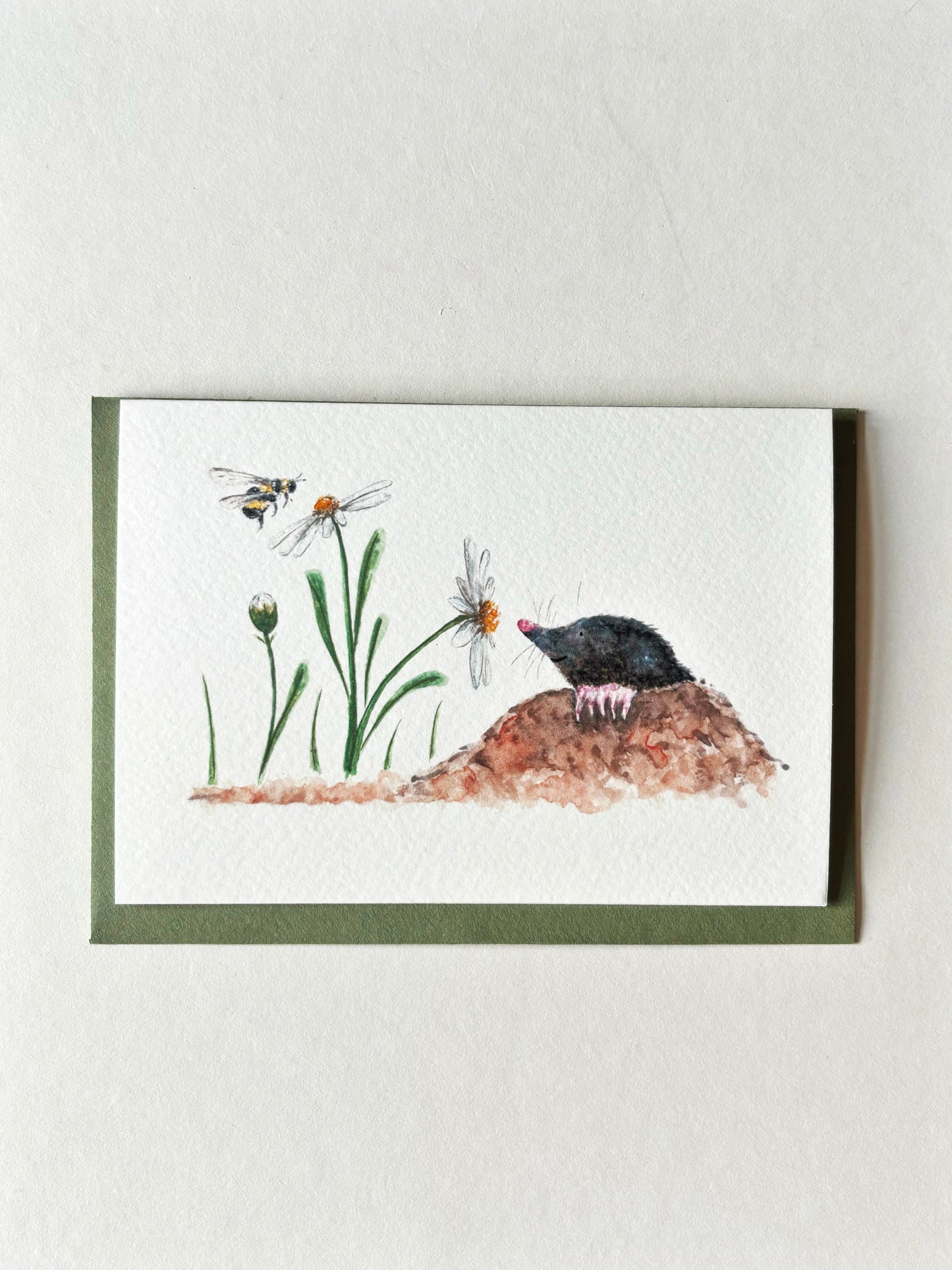 Mole & Daisy Card