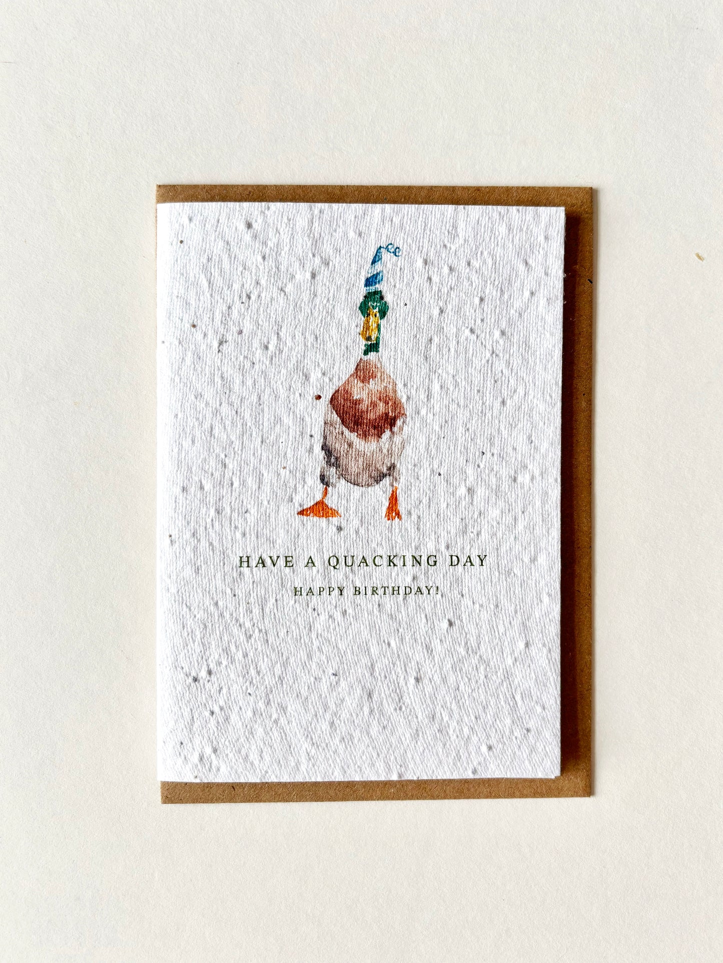Quacking Birthday Card