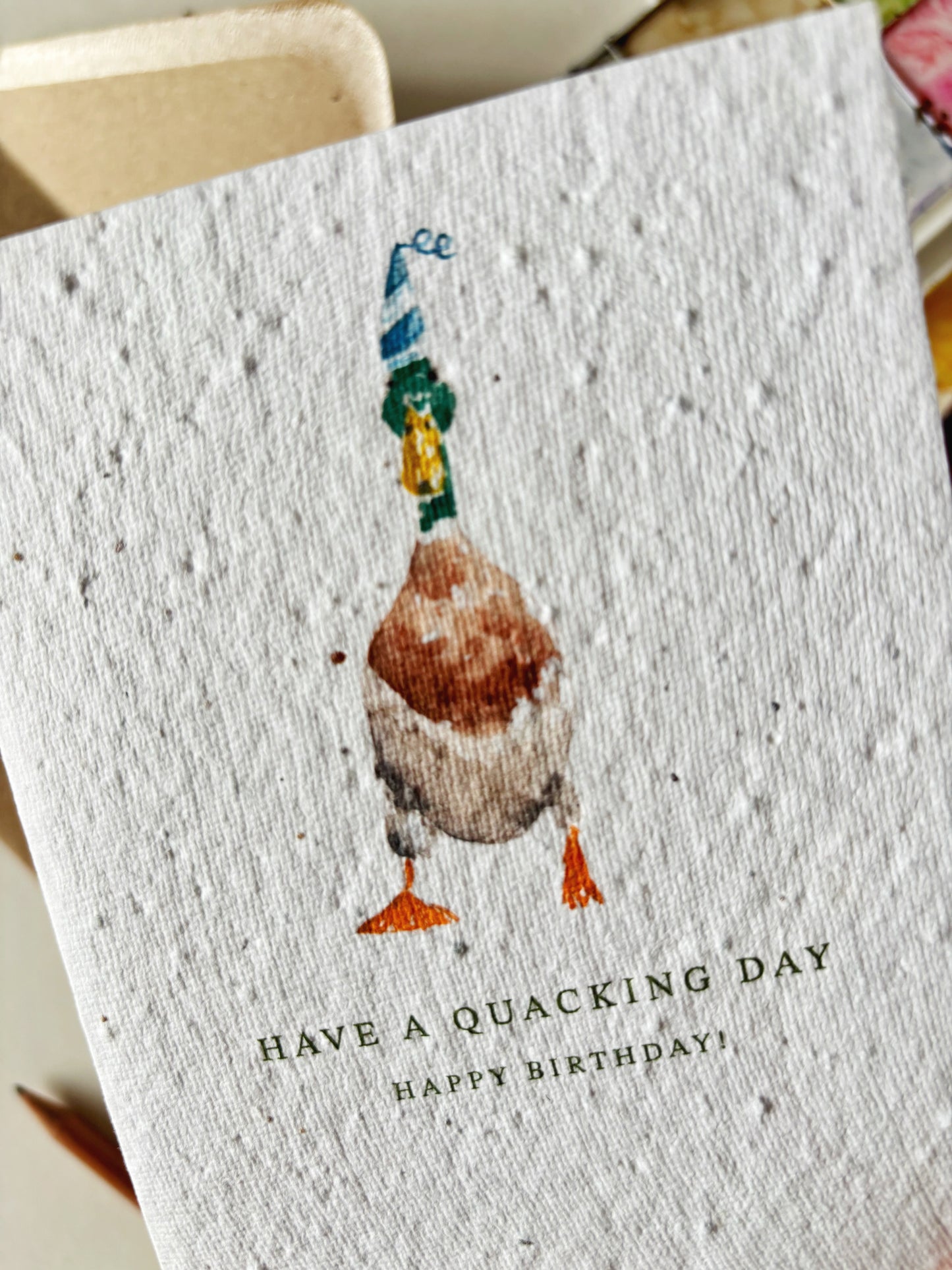 Quacking Birthday Card